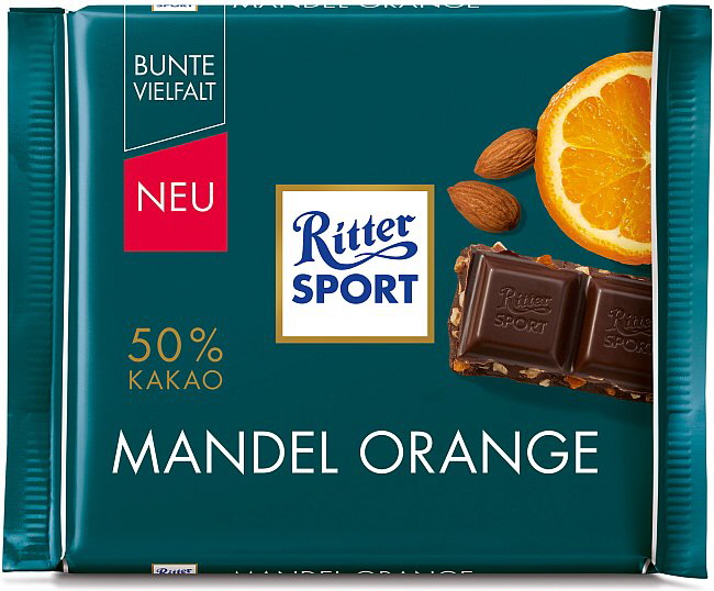 interpack Magazin Rittersport_Mandel_Orange
