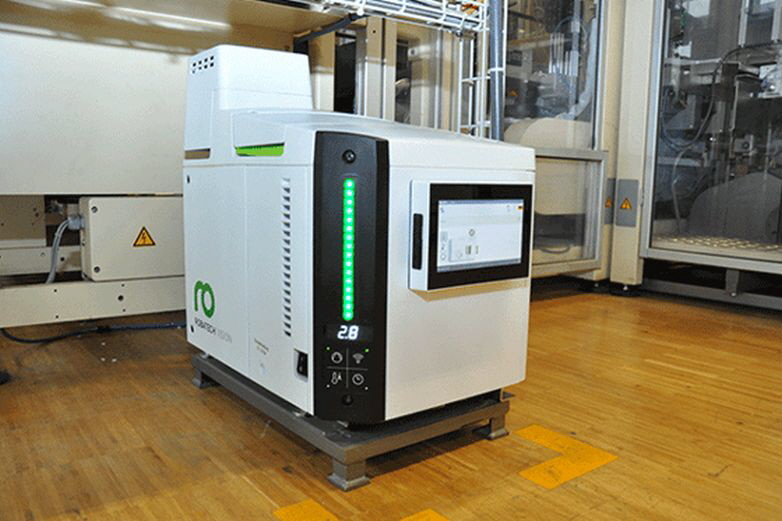 Robatech Schmelzgerät Vision ermöglicht Energieeinsparung